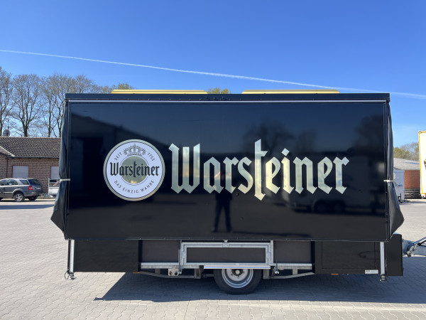 Miete Ausschankwagen Warsteiner Trend