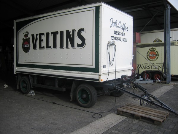 Miete Kühlwagen LKW Veltins 7t