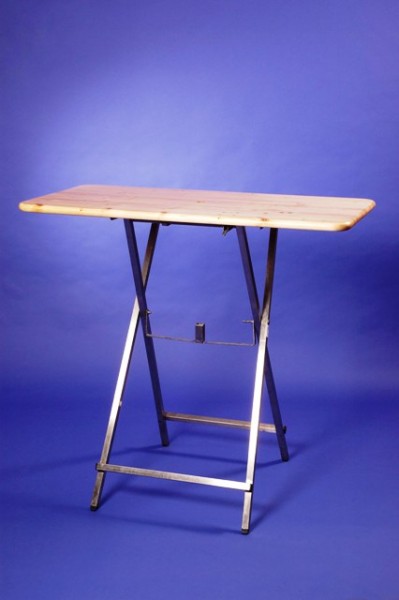 Miete Stehtisch Holz 60x110cm